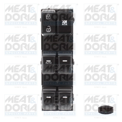 Switch, window regulator